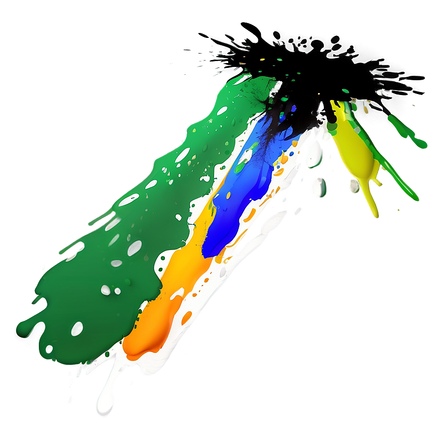 Splat Paint Streak Png Ivv36 PNG Image