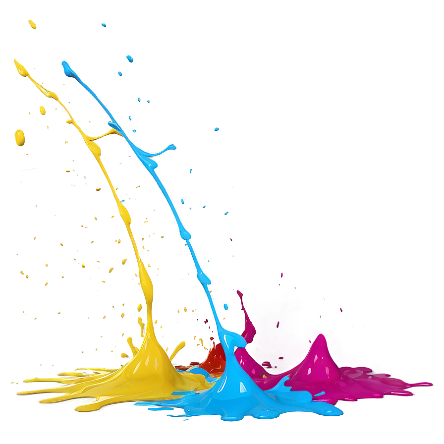 Splatter Color Splash Png Vxs62 PNG Image