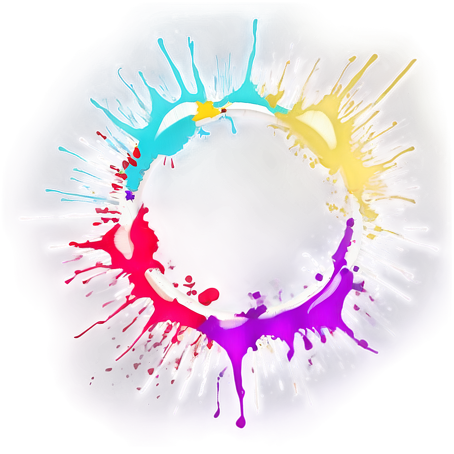 Splatter D PNG Image