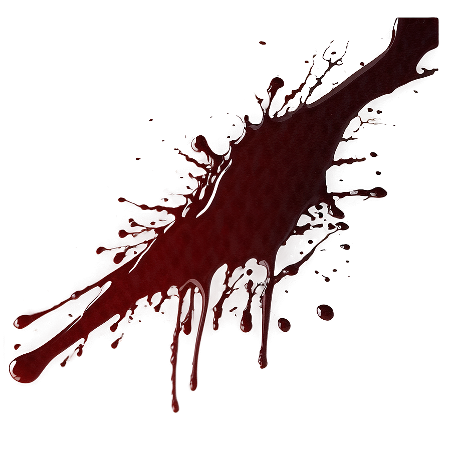 Splatter Film Blood Png Vtt PNG Image