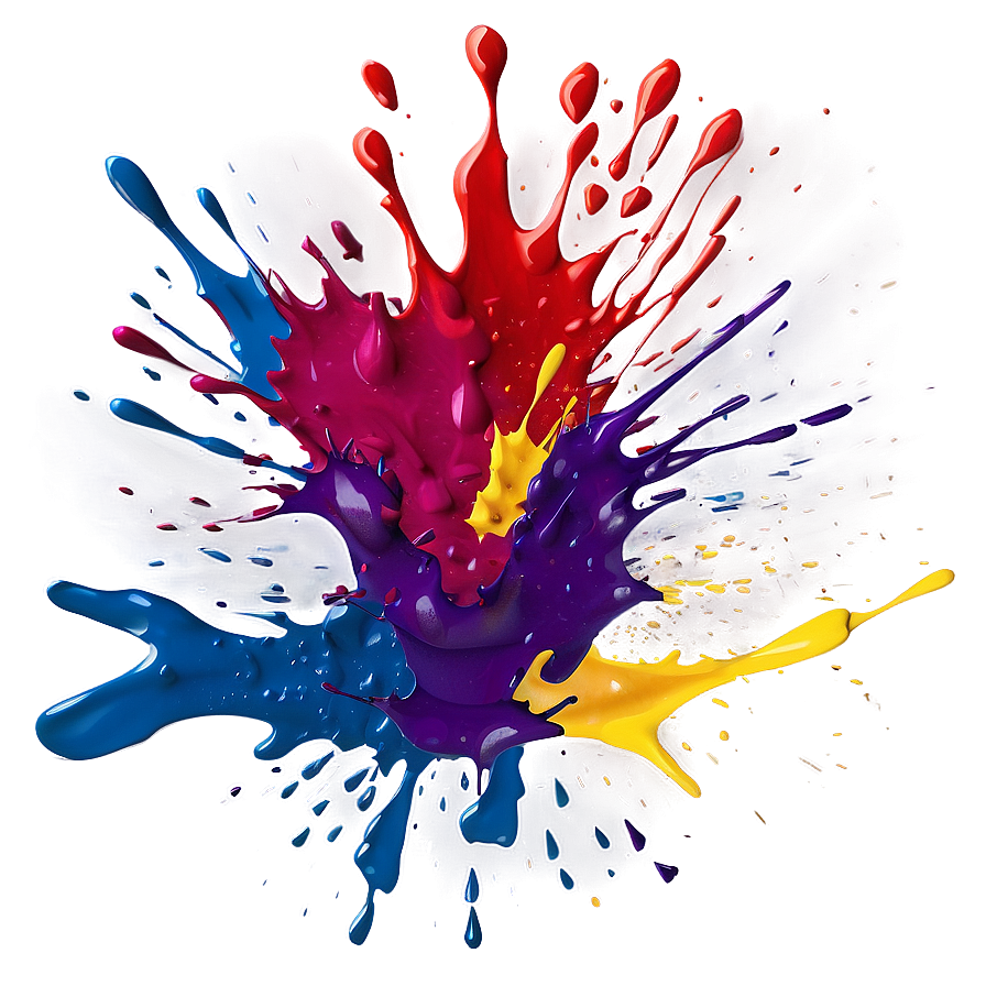 Splatter Paint Splash Png Uph18 PNG Image