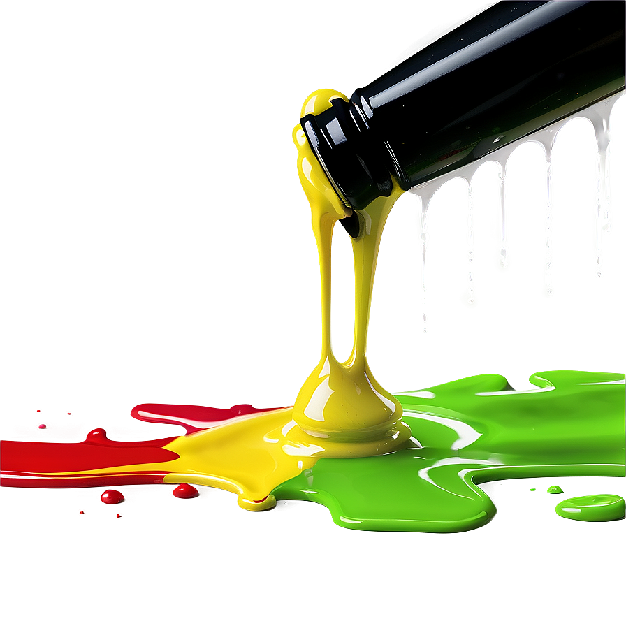 Splattered Spray Paint Drip Png Ibm82 PNG Image