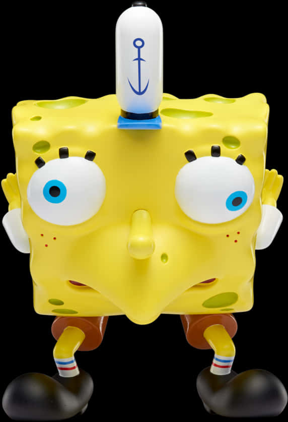 Sponge Bob Square Pants Figure PNG Image