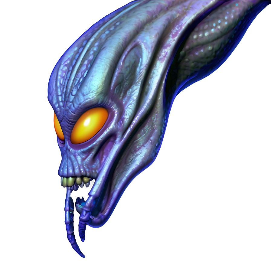 Spooky Alien Png Etm PNG Image