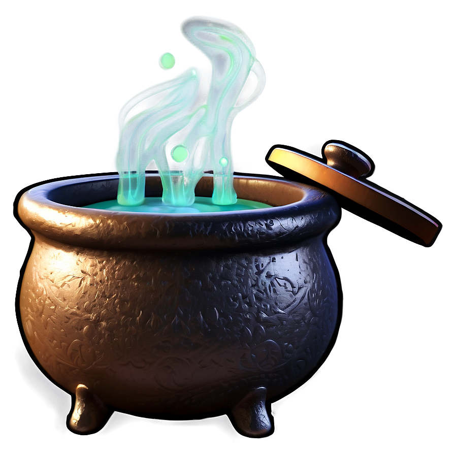 Spooky Brew Cauldron Png Jbh PNG Image