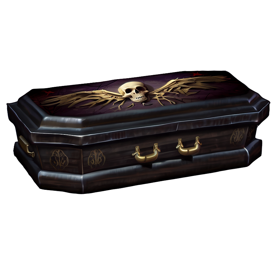 Spooky Coffin Png Jyq PNG Image