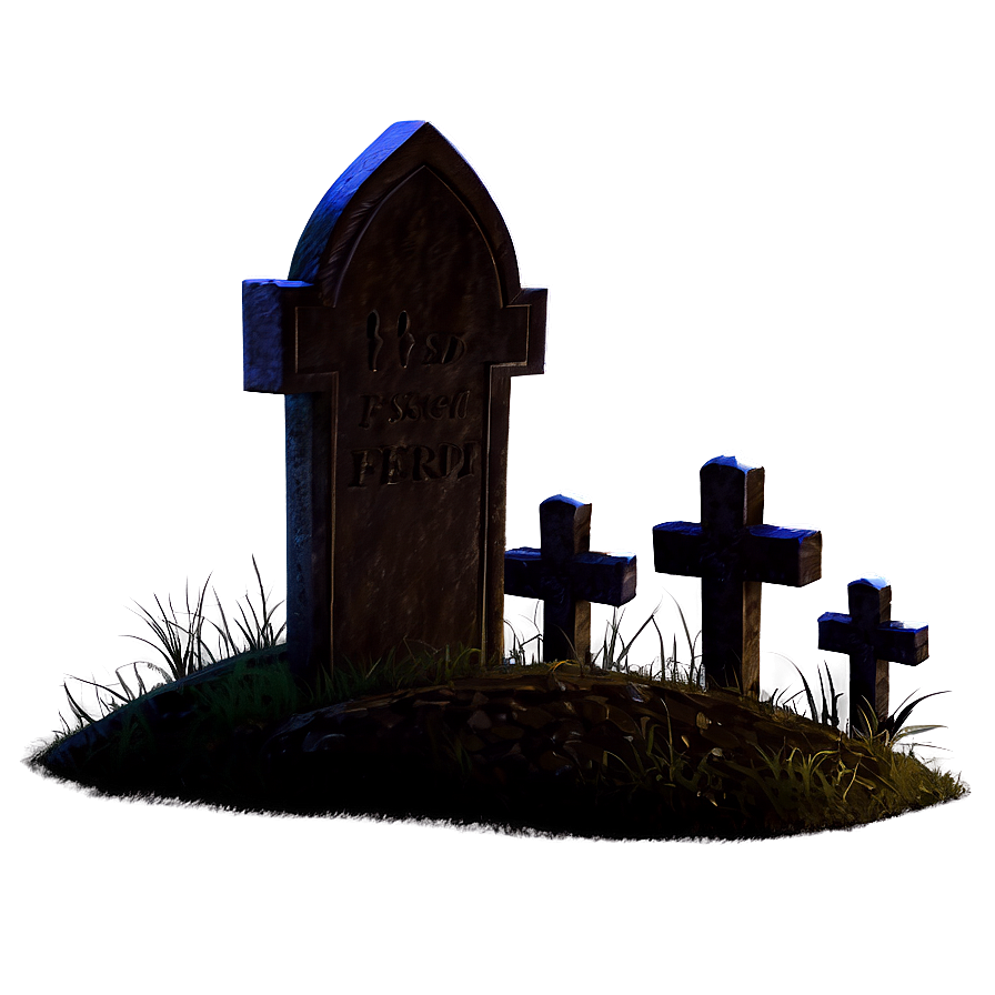 Spooky Grave Png Mhq PNG Image