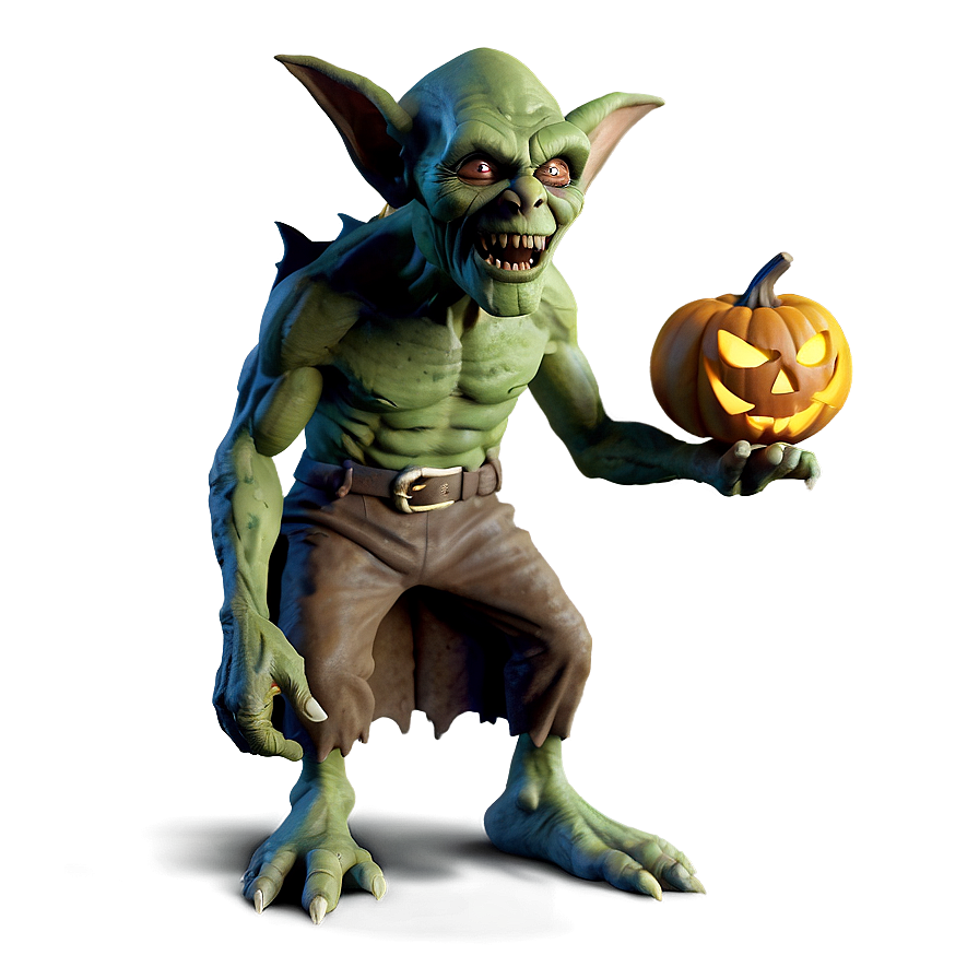 Spooky Halloween Goblin Png 82 PNG Image