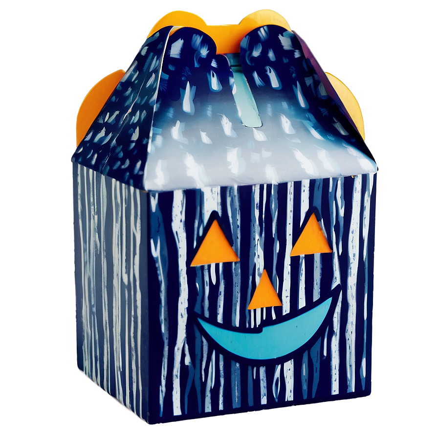 Spooky Halloween Happy Meal Box Png Ylx PNG Image