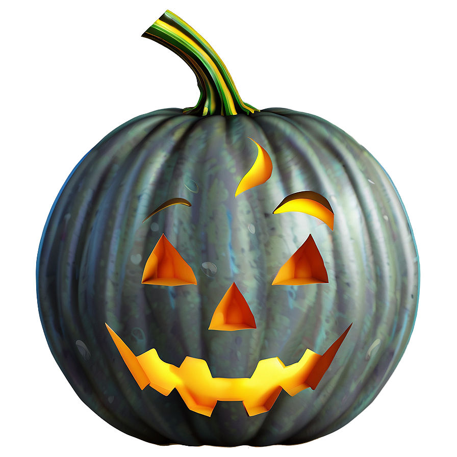 Spooky Halloween Pumpkin Png Hfm PNG Image