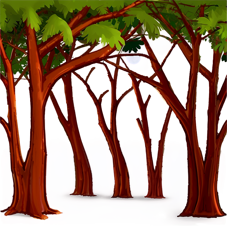 Spooky Halloween Trees Png 27 PNG Image