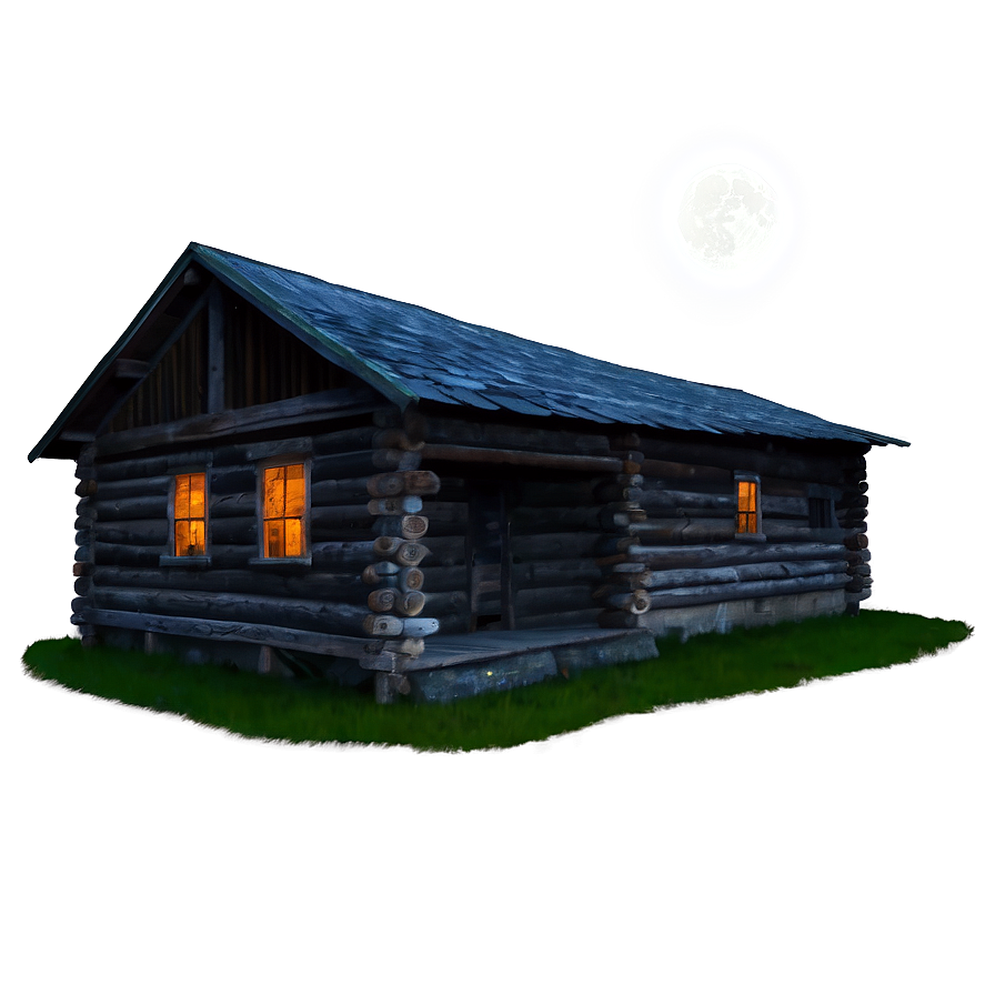 Spooky Haunted Cabin Png Hxx PNG Image