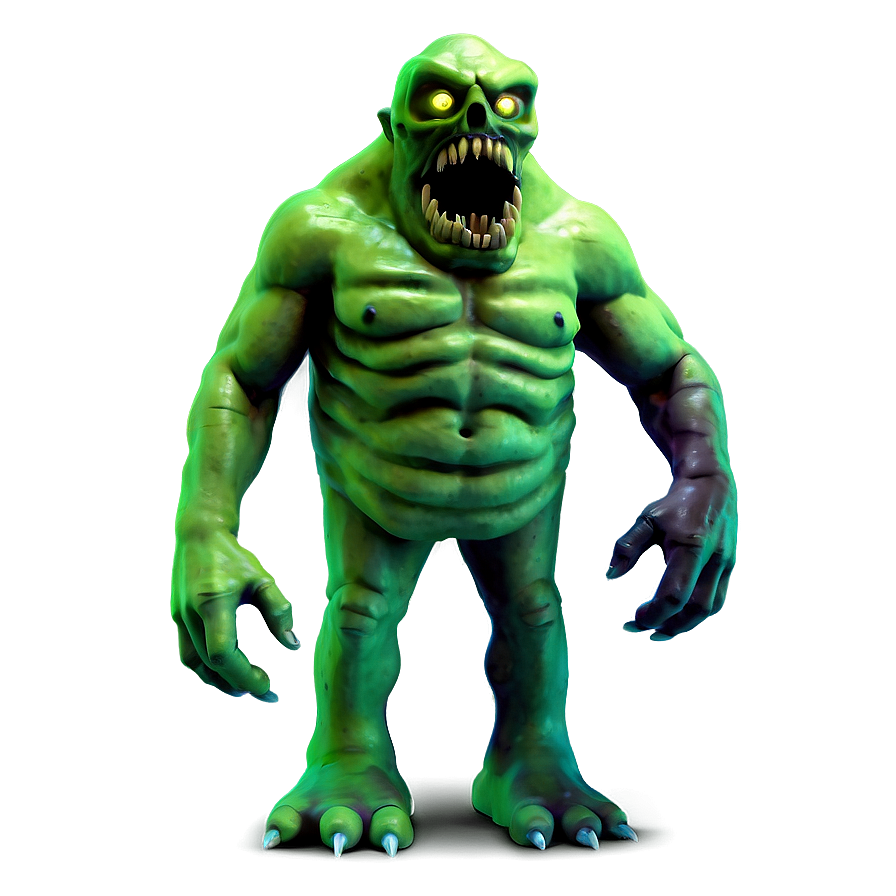 Spooky Monster Figure Png Sxv84 PNG Image