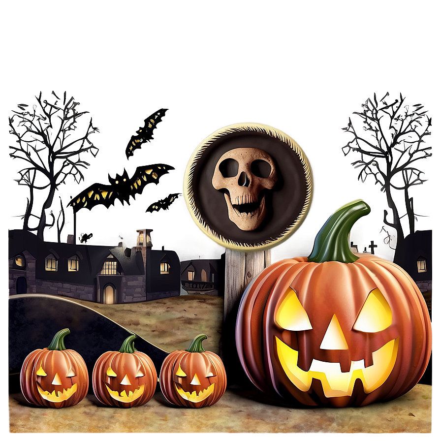 Spooky Season Scrapbook Png 19 PNG Image