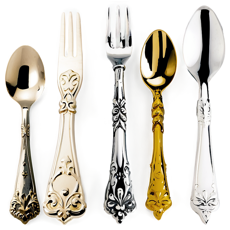 Spoon And Fork Collection Png 06292024 PNG Image