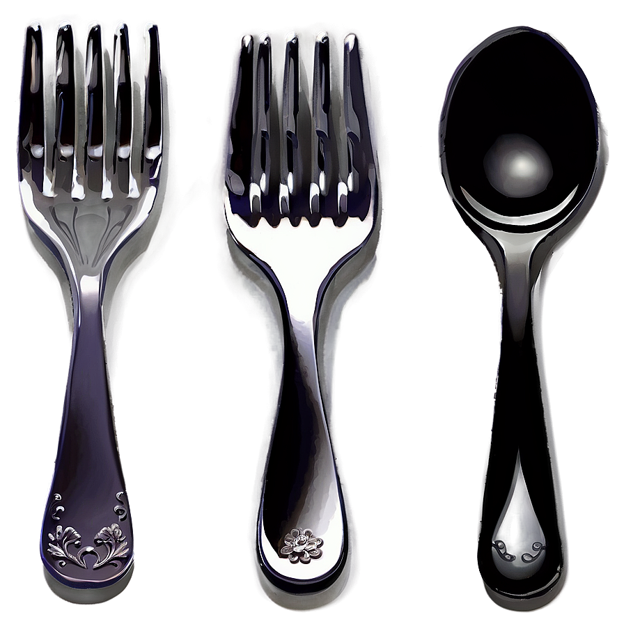 Spoon And Fork For Eating Png 06292024 PNG Image