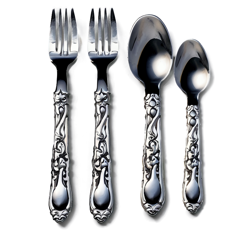 Spoon And Fork For Eating Png 86 PNG Image