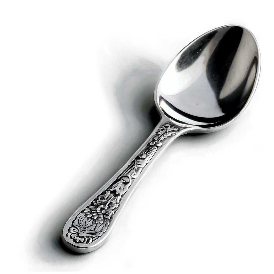 Spoon With Engraving Png Ras92 PNG Image