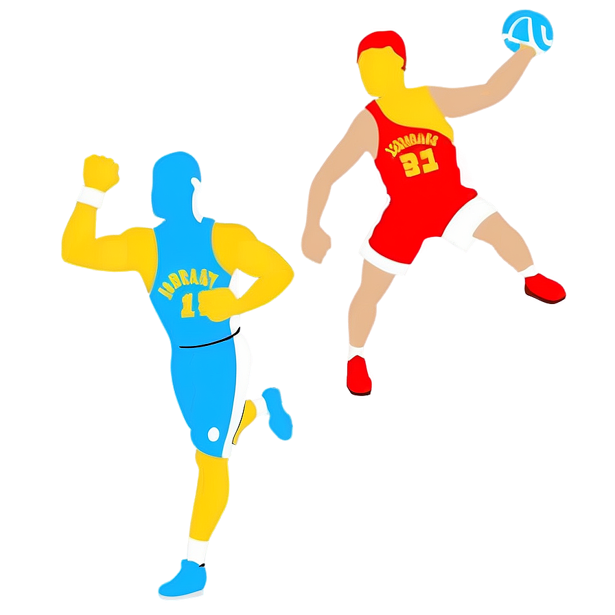 Sports Action Drawing Png Yen23 PNG Image