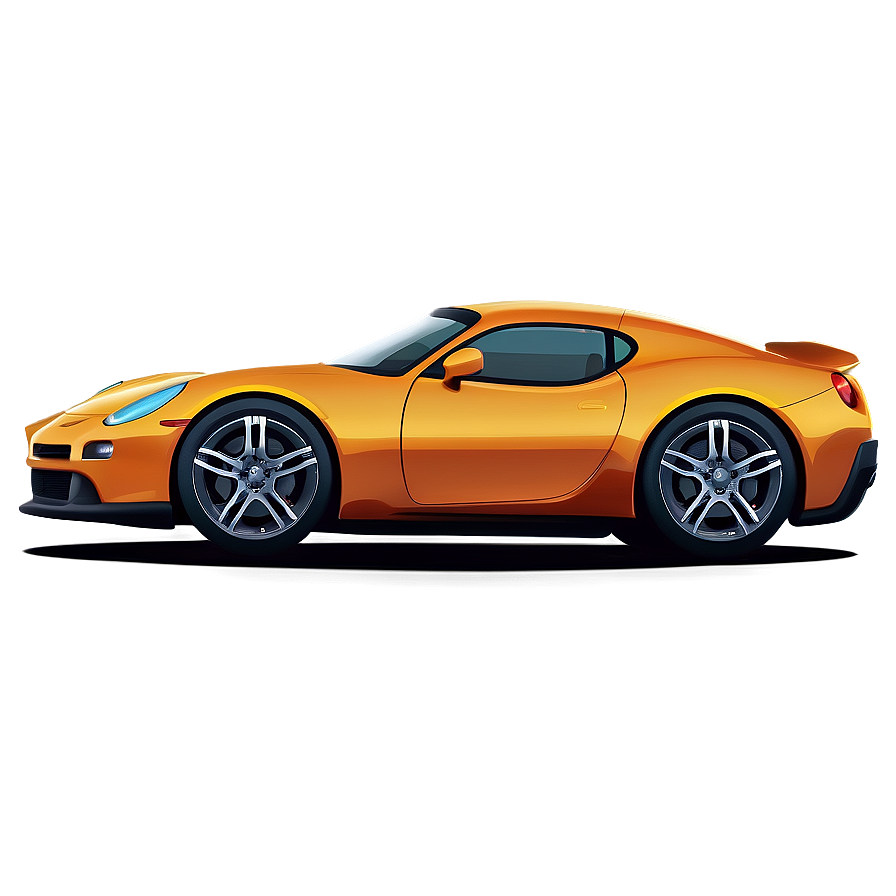 Sports Car Side Illustration Png Bph PNG Image