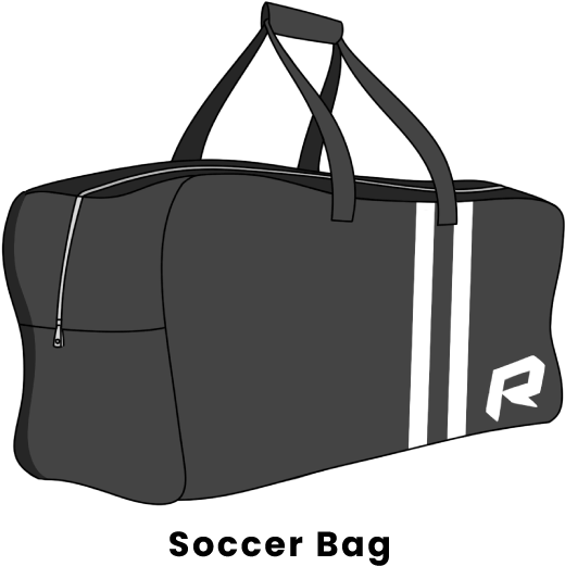 Sports Duffle Bag Vector Illustration PNG Image