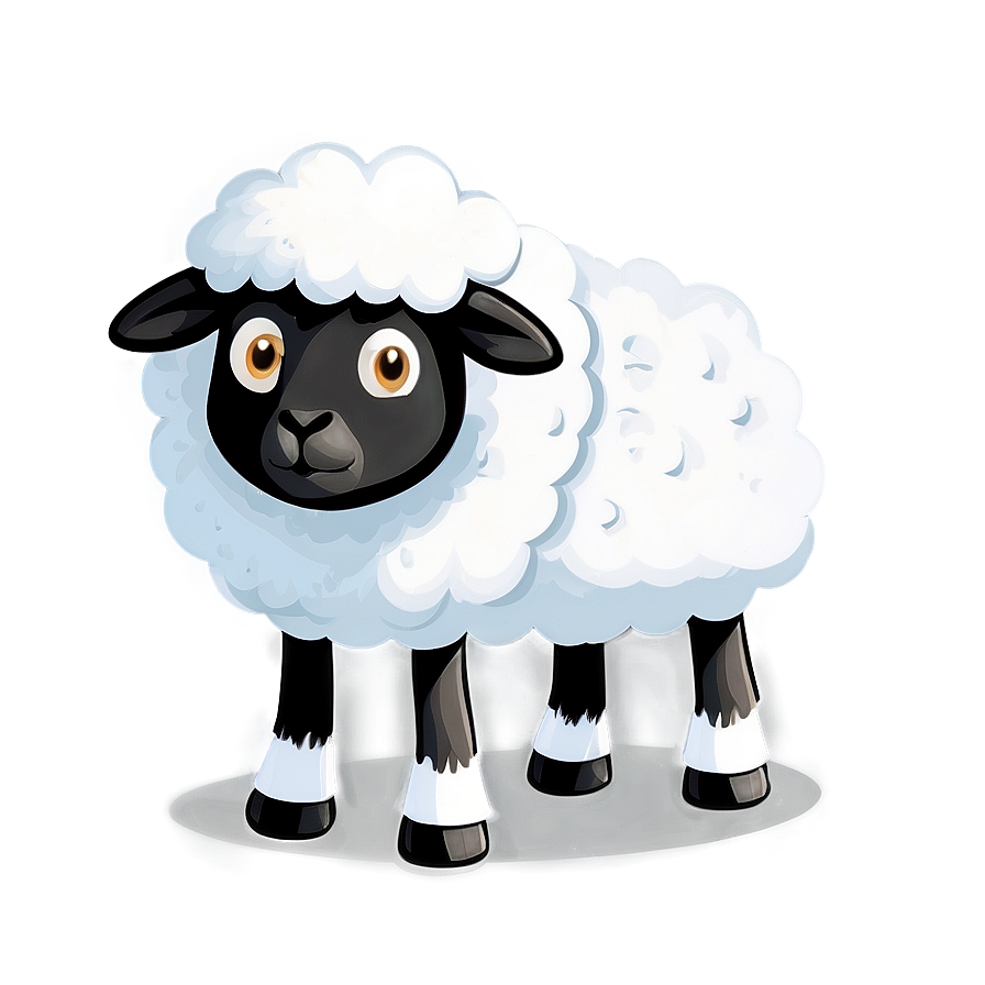 Sporty Cartoon Sheep Png 65 PNG Image