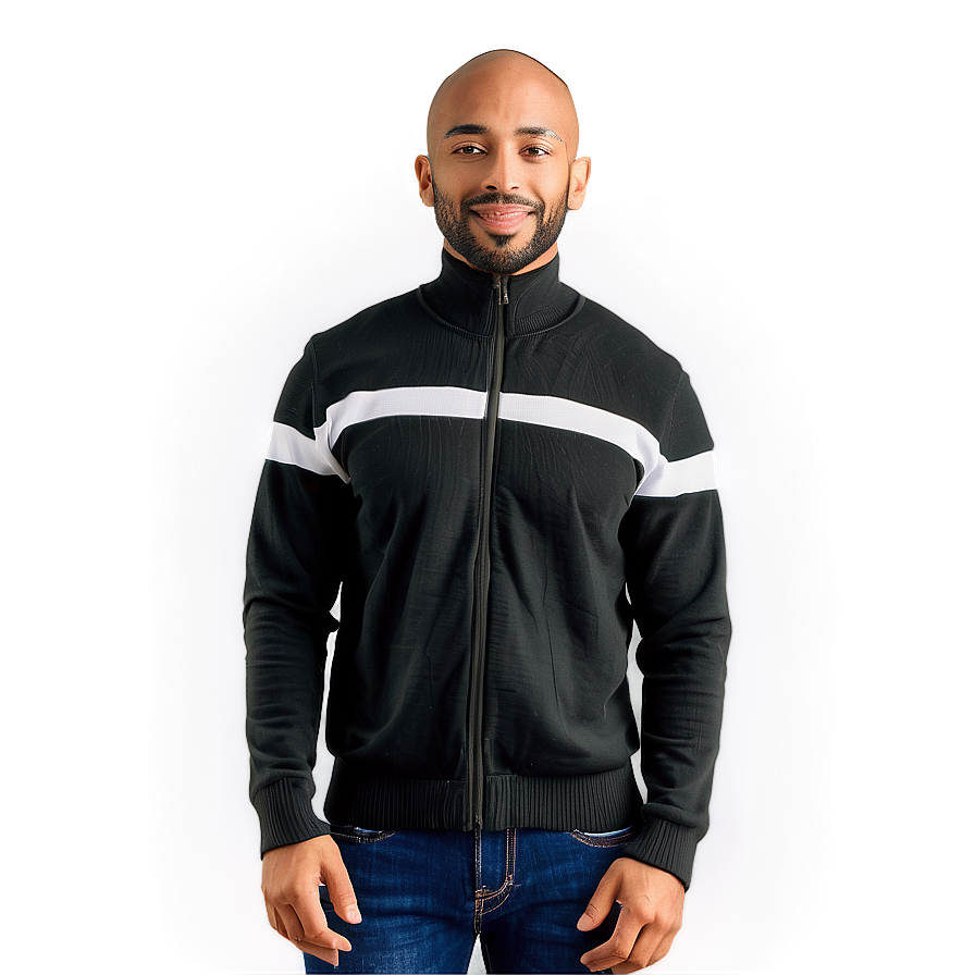 Sporty Zip-up Sweaters Png 84 PNG Image