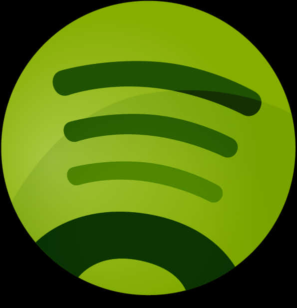 Spotify Logo Green Background PNG Image