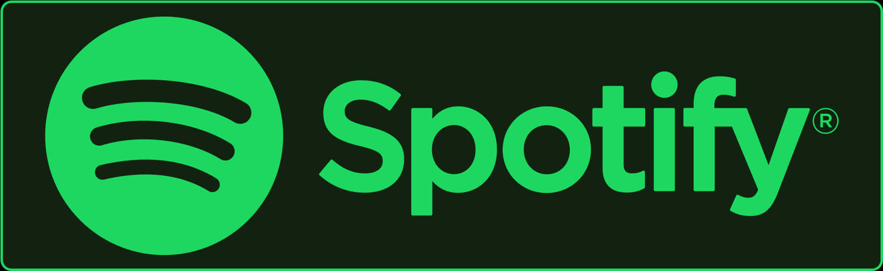 Spotify Logo Green Background PNG Image