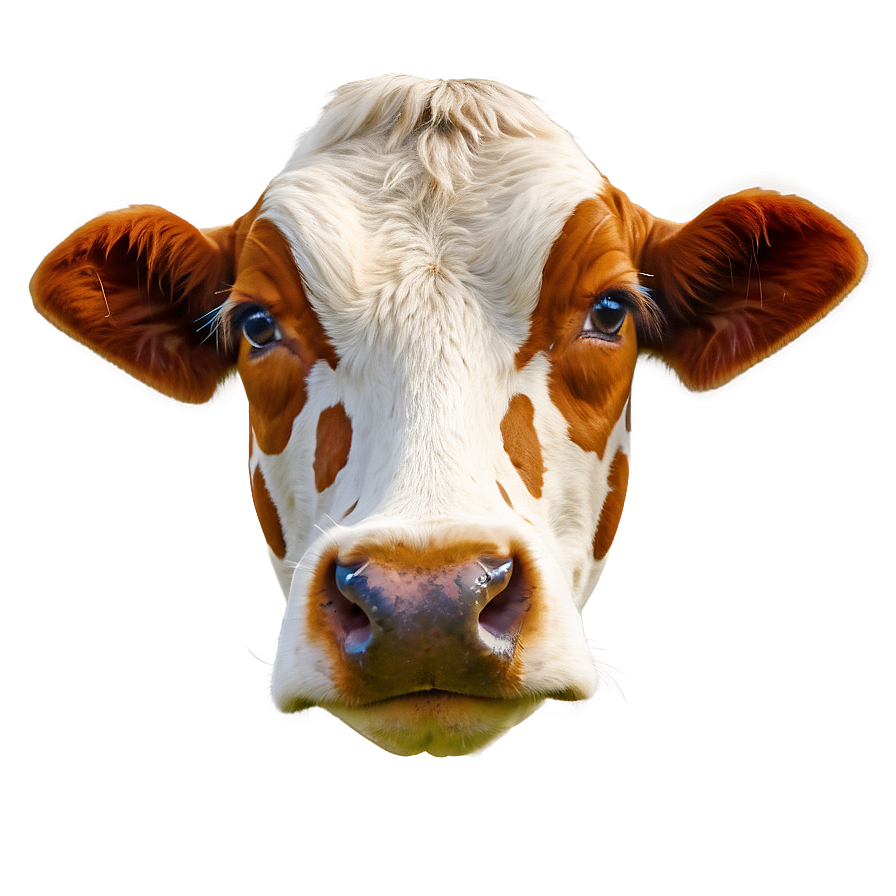 Spotted Cow Face Png 06212024 PNG Image