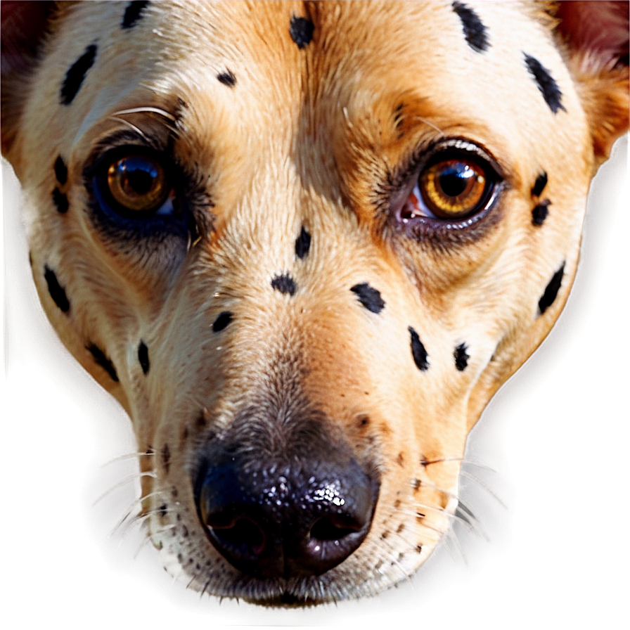 Spotted Dog Face Pattern Png 06212024 PNG Image