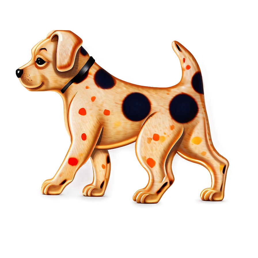 Spotted Small Dog Pattern Png 83 PNG Image