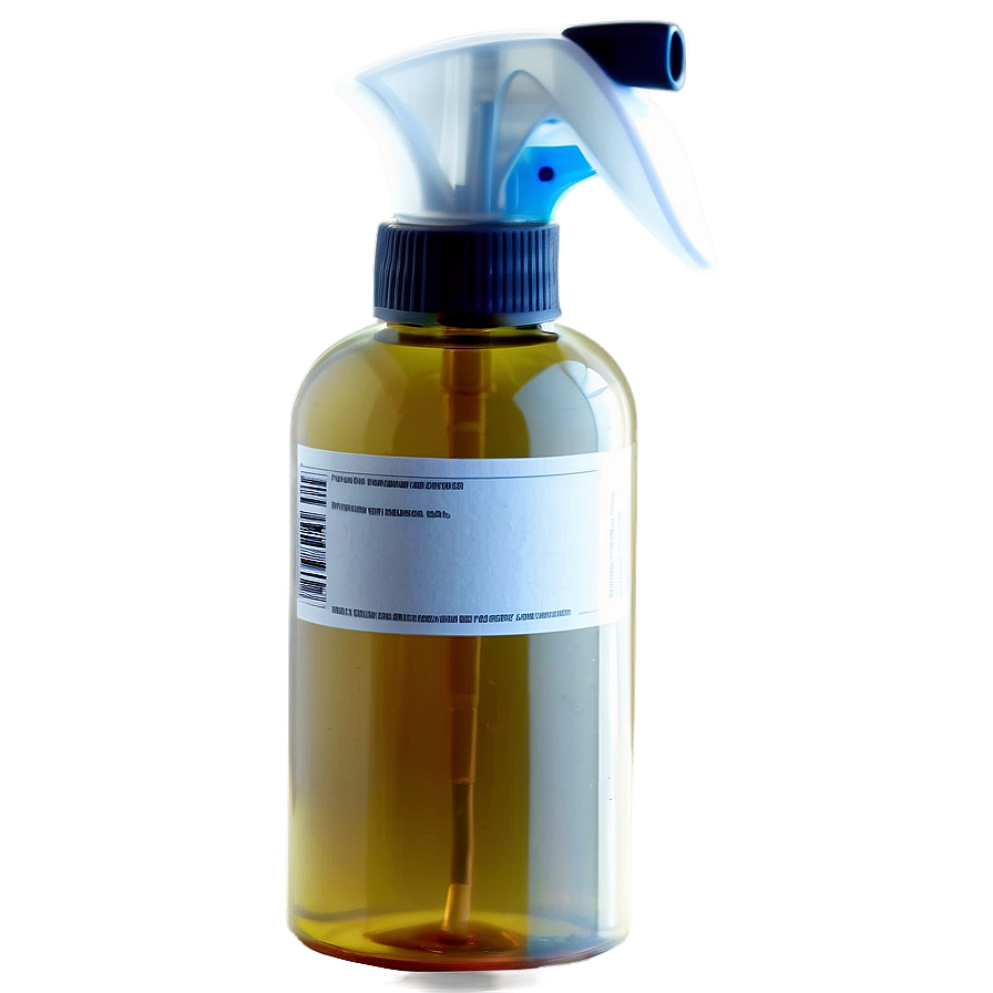 Spray Bottle With Label Png 05232024 PNG Image