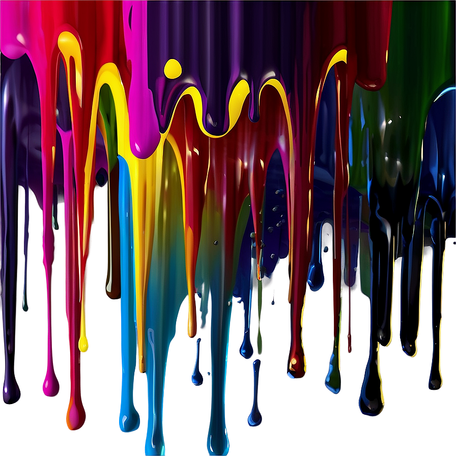 Spray Paint Drip Pattern Png 4 PNG Image