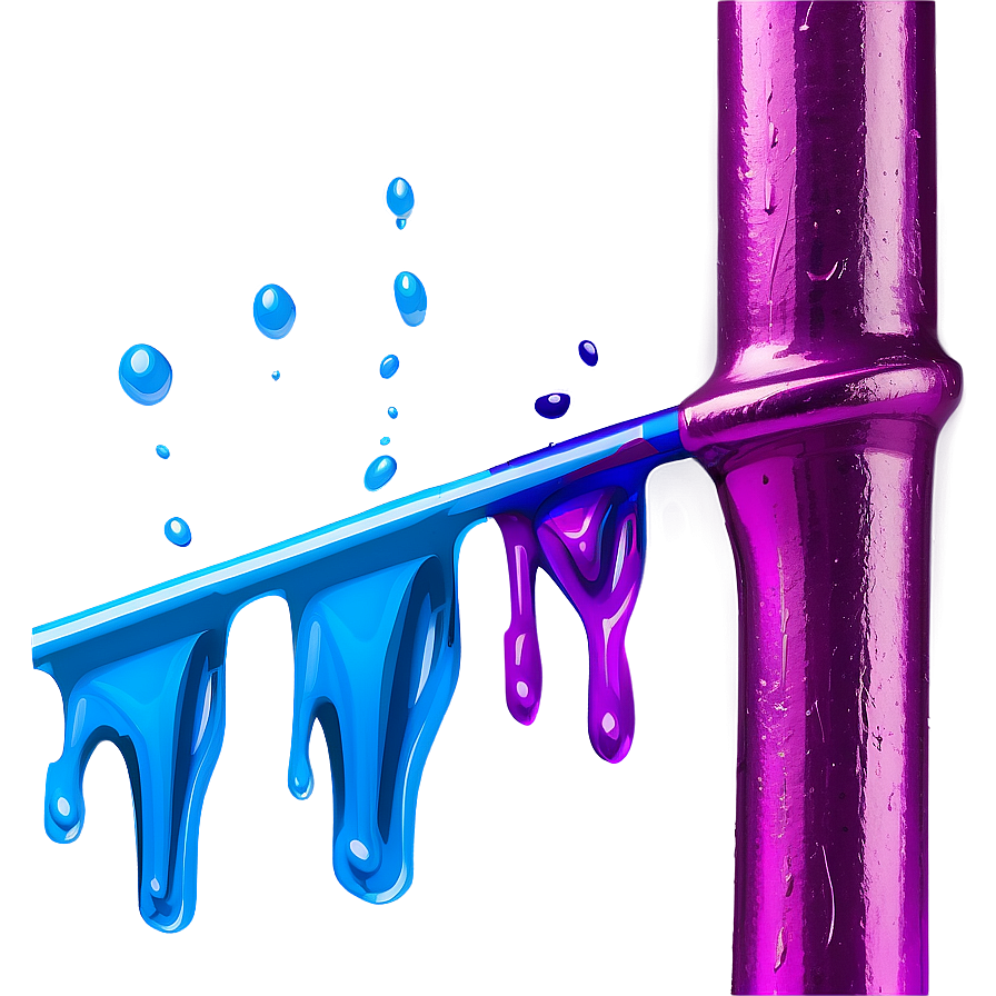 Spray Paint Drip Splash Png Vlk PNG Image