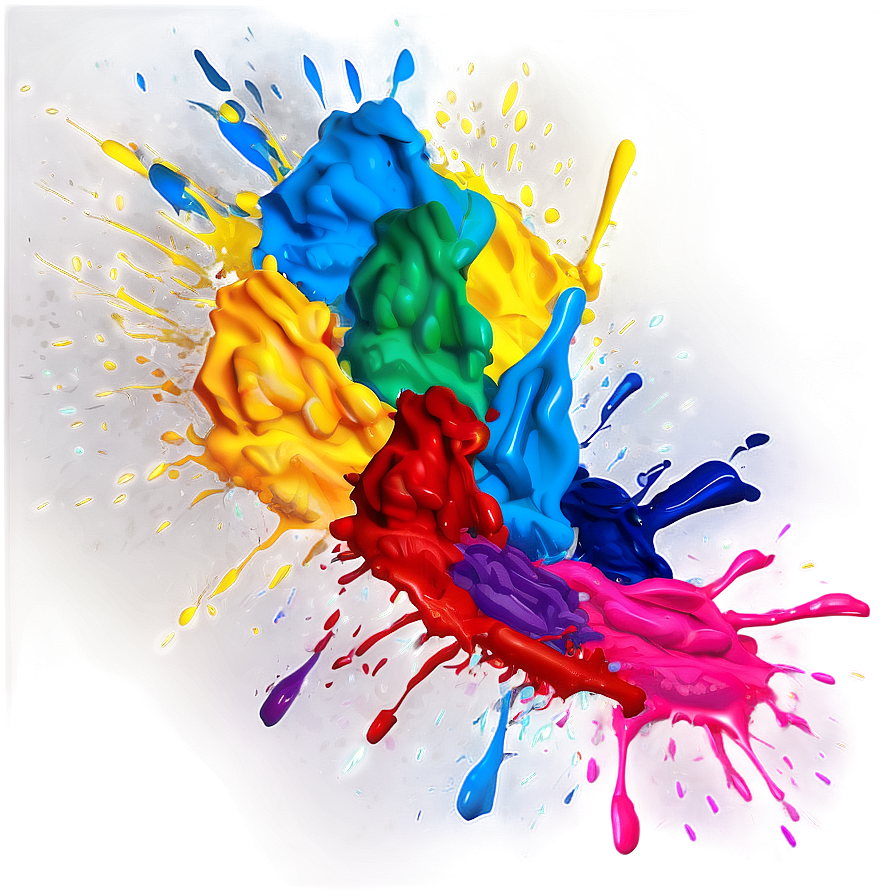 Spray Paint Splash Png Lkj24 PNG Image