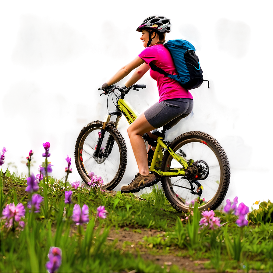 Spring Biking Trails Png 68 PNG Image