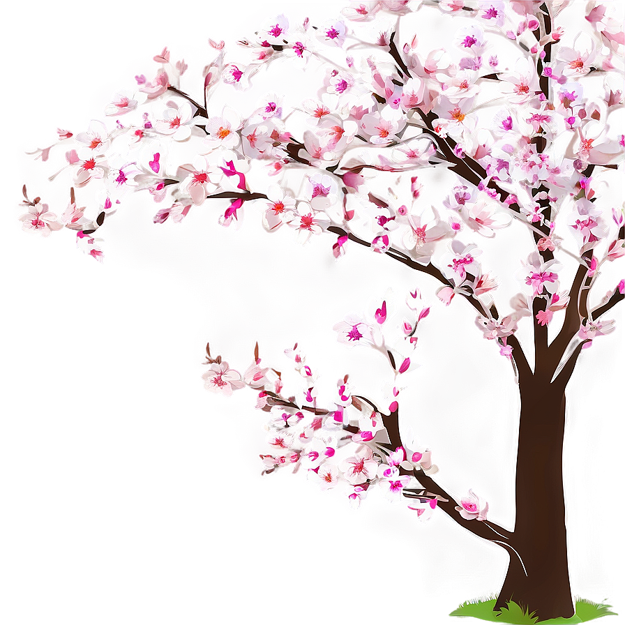 Spring Blossom Forest Clipart Png Cne PNG Image