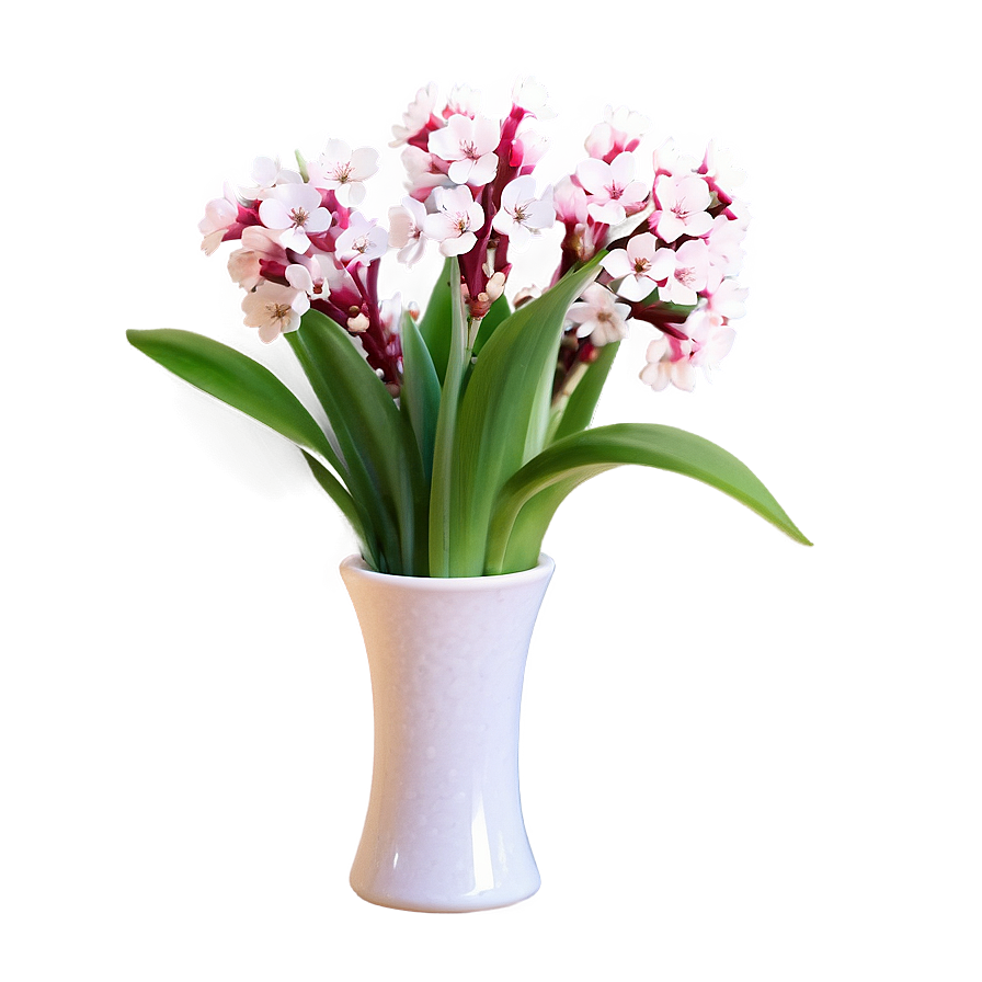 Spring Blossoms In Vase Png Mgk11 PNG Image