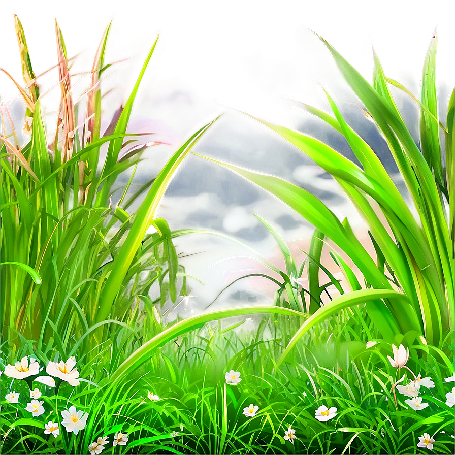 Spring Cartoon Grass Png 06122024 PNG Image