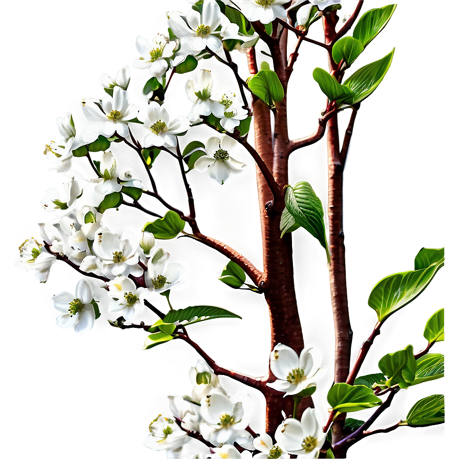 Spring Dogwood Blossom Png Xmc17 PNG Image