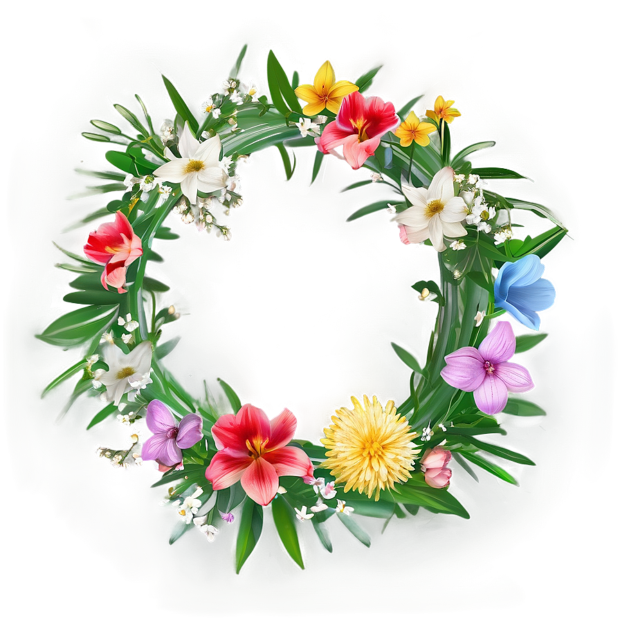 Spring Flower Circle Png 55 PNG Image