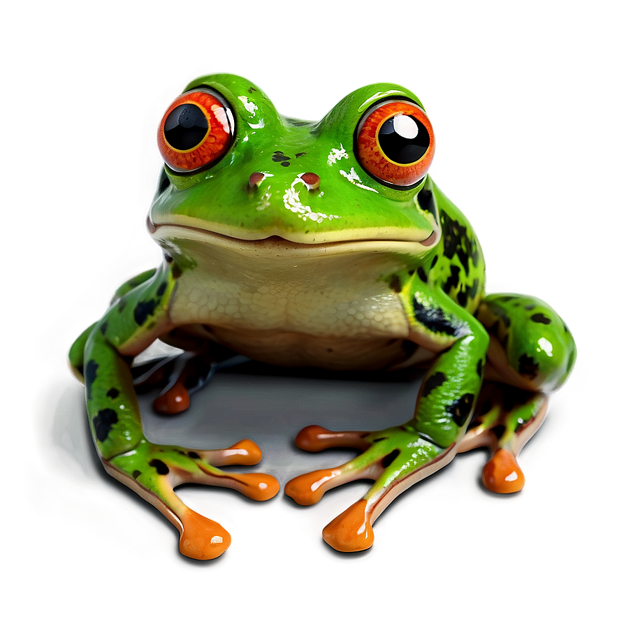 Spring Frog Clipart Png 06262024 PNG Image