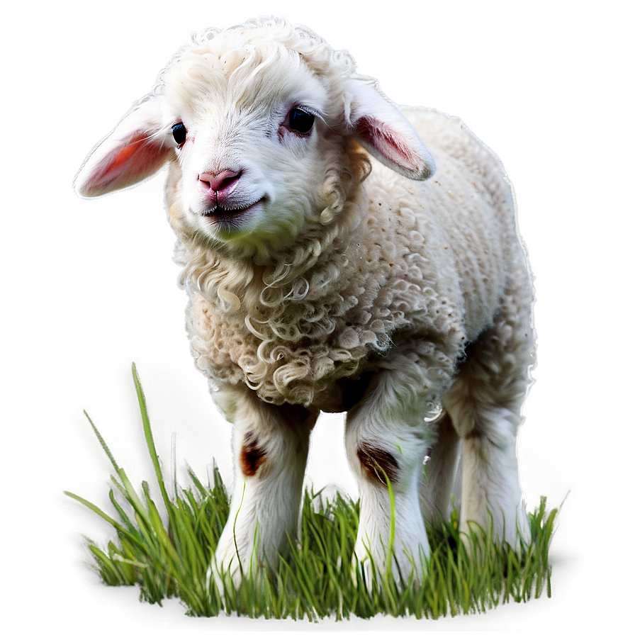 Spring Lamb Png Gls8 PNG Image