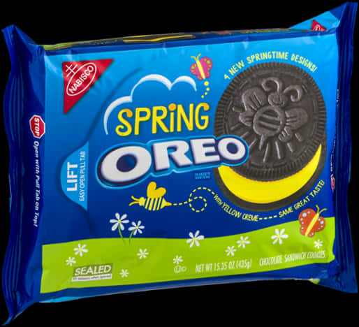 Spring Oreo Package Design PNG Image