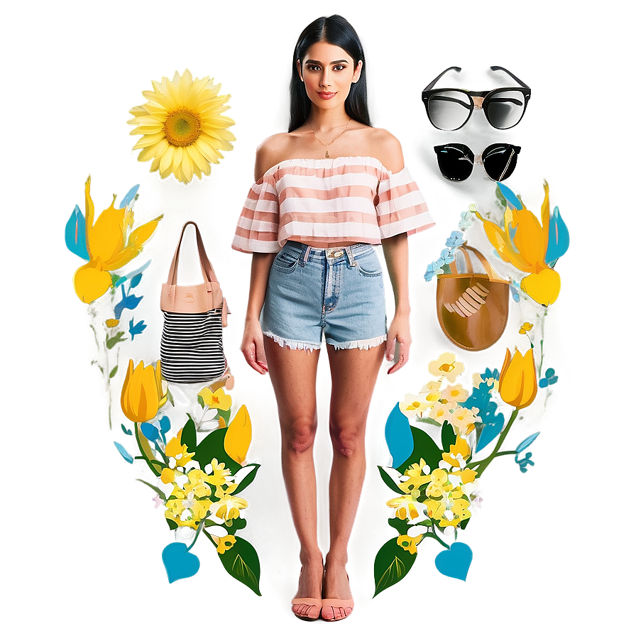 Spring Outfit Refresh Png 45 PNG Image