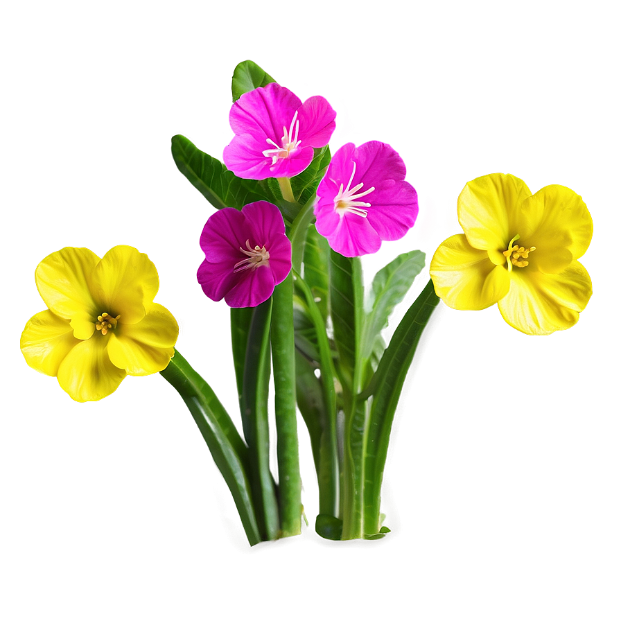 Spring Primrose Flower Png 6 PNG Image