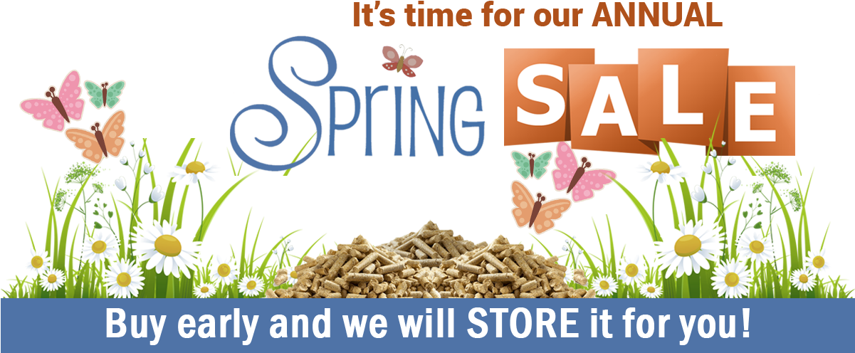 Spring Sale Announcement Banner PNG Image