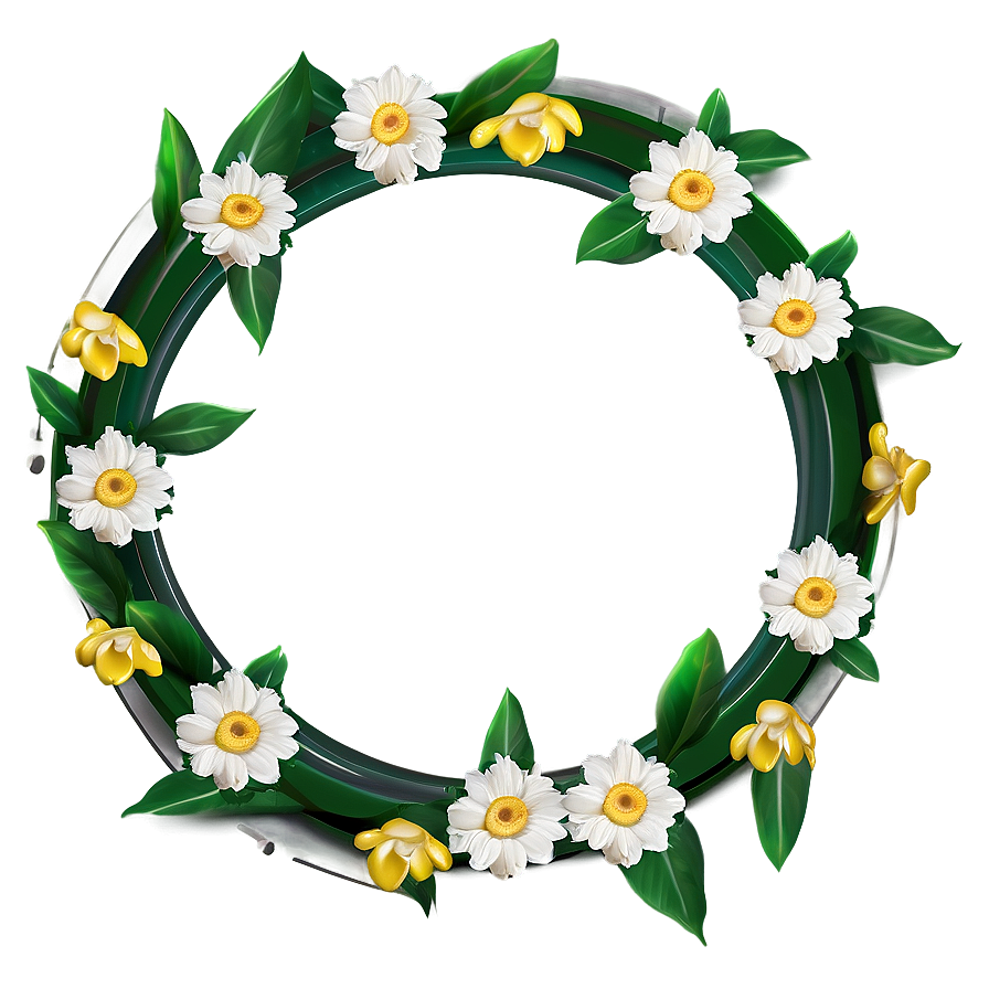 Spring Wedding Frame Png Pxp PNG Image