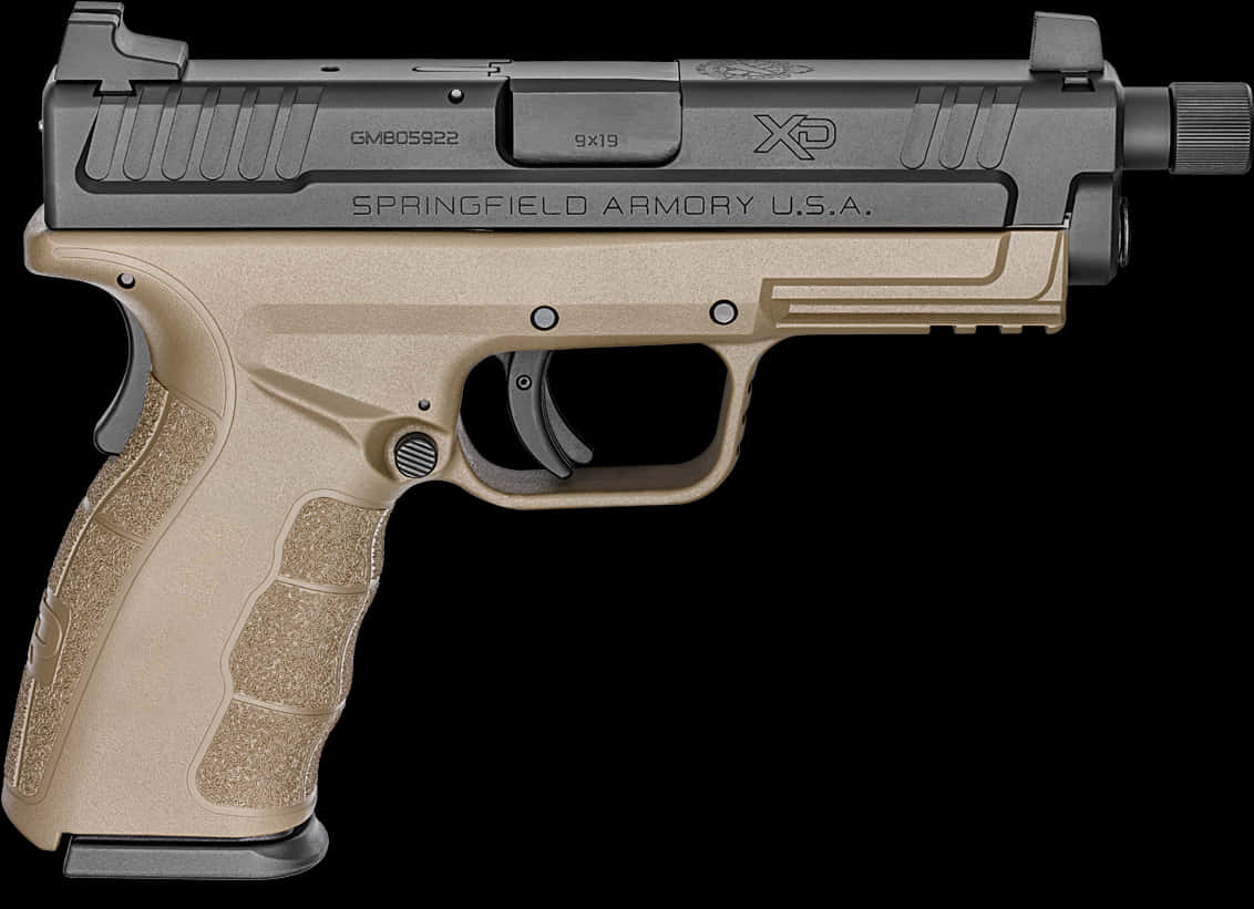 Springfield Armory X P Pistol PNG Image